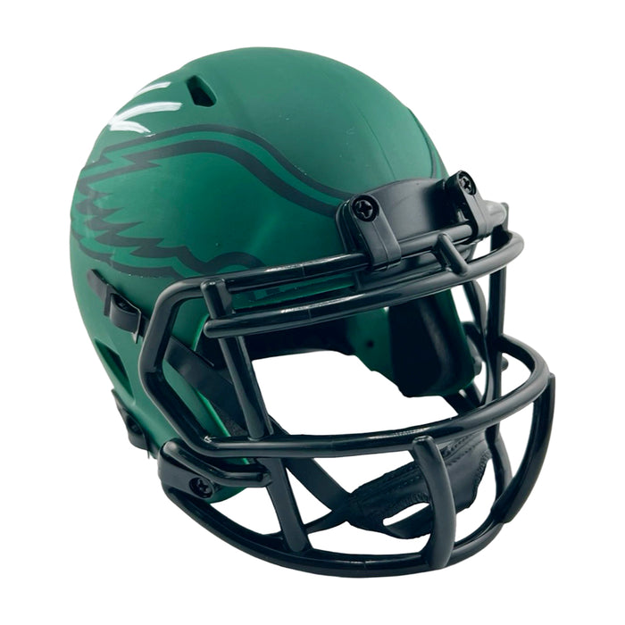 Jalen Carter Signed Philadelphia Eagles Rave Mini Football Helmet (Beckett)