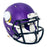 Cris Carter Signed Minnesota Vikings Speed Mini Football Helmet (Beckett)