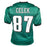 Brent Celek Signed Philadelphia Green Football Jersey (Beckett) - RSA