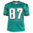 Brent Celek Signed Philadelphia Green Football Jersey (Beckett) - RSA
