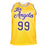 Chevy Chase Fletch Signed Los Angeles Yellow Basketball Jersey (Beckett)