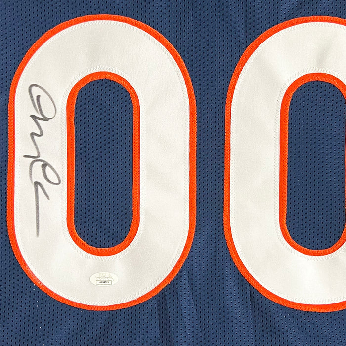 Chevy Chase Signed Chicago Navy Griswold Football Jersey (JSA)