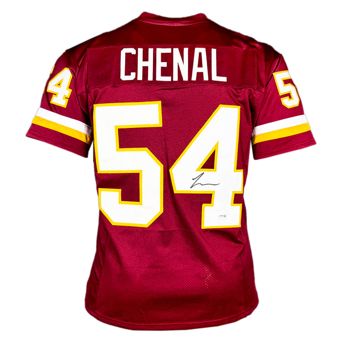 Leo Chenal Signed Washington Red Football Jersey (JSA)