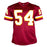 Leo Chenal Signed Washington Red Football Jersey (JSA)
