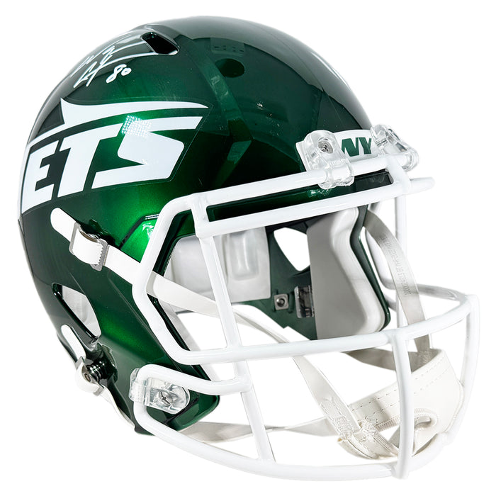 Wayne Chrebet Signed New York Jets 2024 Speed Full-Size Replica Football Helmet (JSA)