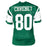 Wayne Chrebet Signed New York Green Bled Signature Football Jersey (JSA)