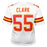 Frank Clark Unsigned Kansas City White Football Jersey
