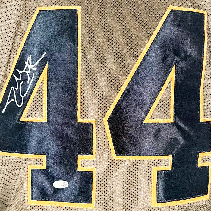 Dallas Clark Signed Indianapolis Salute to Service Football Jersey (Beckett)