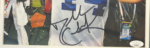 Dallas Clark Signed Indianapolis Colts Super Bowl Framed 11x14 Football Photo (JSA)