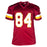 Gary Clark Signed 2x SB Champs Posse Leader Inscription Washington Red Football Jersey (JSA)