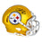 Chase Claypool Signed Pittsburgh Steelers Blaze Mini Football Helmet (Beckett)