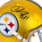 Chase Claypool Signed Pittsburgh Steelers Blaze Mini Football Helmet (Beckett)