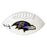 Ben Coates Signed Baltimore Ravens Official NFL Team Logo White Football (Beckett)