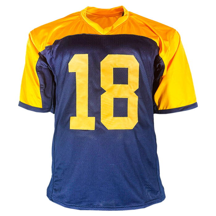 Randall Cobb Signed Green Bay Navy Throwback Football Jersey (JSA)