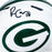 Randall Cobb Signed Green Bay Packers Alt 2024 Speed Full-Size Replica Football Helmet (JSA)
