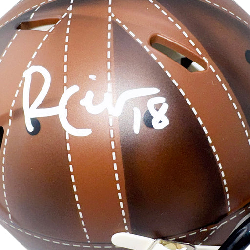 Randall Cobb Signed Green Bay Packers Alt 2025 Speed Mini Football Helmet (JSA)