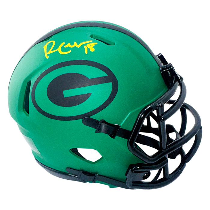Randall Cobb Signed Green Bay Packers Rave Mini Football Helmet (JSA)