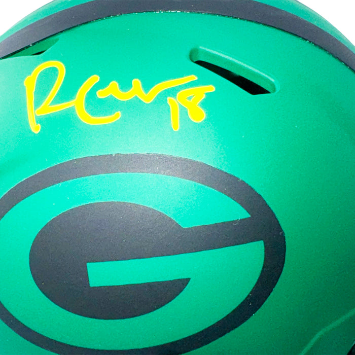 Randall Cobb Signed Green Bay Packers Rave Mini Football Helmet (JSA)