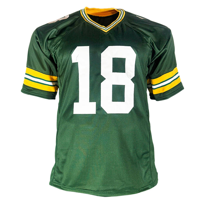 Randall Cobb Signed Green Bay Green Football Jersey (JSA)