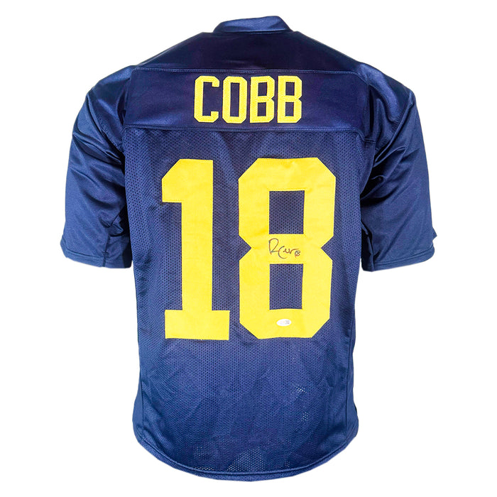 Randall Cobb Signed Green Bay Navy Football Jersey (JSA)
