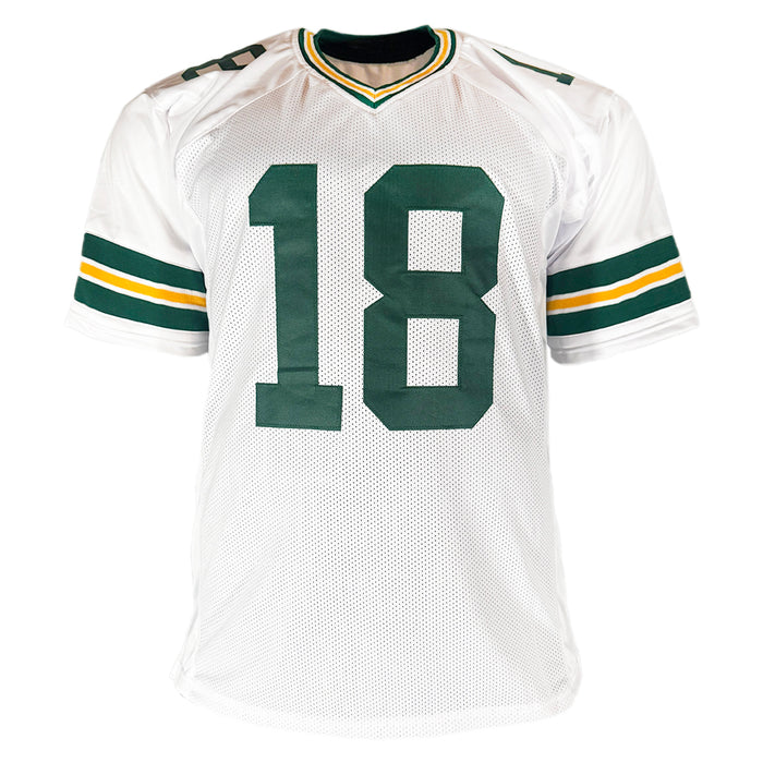 Randall Cobb Signed Green Bay White Football Jersey (JSA)