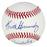 Gary Cohen, Keith Hernandez, Ron Darling Signed Rawlings Official Major League Baseball (PSA)
