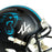 Jalen Coker Signed Carolina Panthers Alt 2022 Speed Mini Football Helmet (JSA)