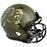 Jalen Coker Signed Carolina Panthers Salute to Service Mini Football Helmet (JSA)