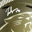 Jalen Coker Signed Carolina Panthers Salute to Service Mini Football Helmet (JSA)