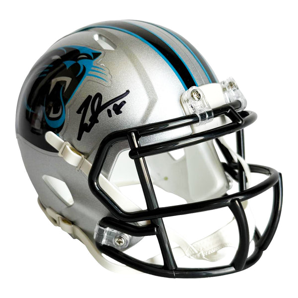carolina panthers youth football helmet Riddell Authentic Full Size SpeedFlex Style this authentic size display helmet is perfect for all football fans and great for autographs CAROLINA PANTHERS Micro Mini 1.5"