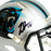 Jalen Coker Signed Carolina Panthers Speed Mini Football Helmet (JSA)