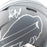 Keon Coleman Signed Buffalo Bills Slate Alternate Speed Mini Football Helmet (Beckett)