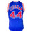 Derrick Coleman Signed New Jersey Royal Blue Basketball Jersey (Beckett)