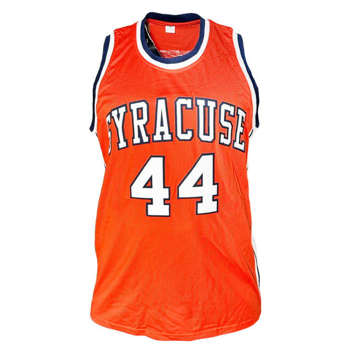 Derrick Coleman Signed Syracuse College Orange Basketball Jersey (Beckett)