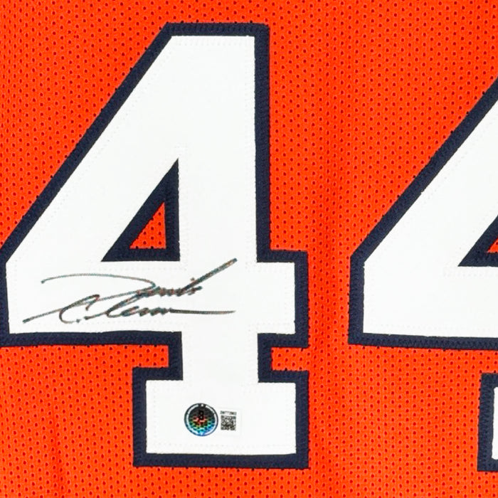 Derrick Coleman Signed Syracuse College Orange Basketball Jersey (Beckett)