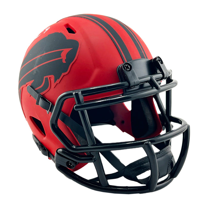 James Cook Signed Buffalo Bills Rave Mini Football Helmet (Beckett)