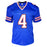 James Cook Signed Buffalo Blue Football Jersey (Beckett)