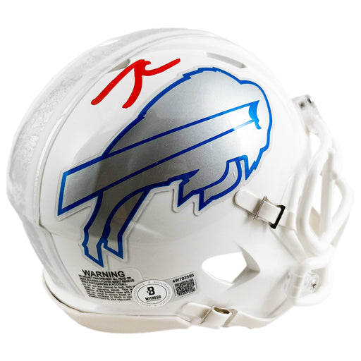 James Cook Signed Buffalo Bills Rivalries Speed Mini Football Helmet (Beckett)