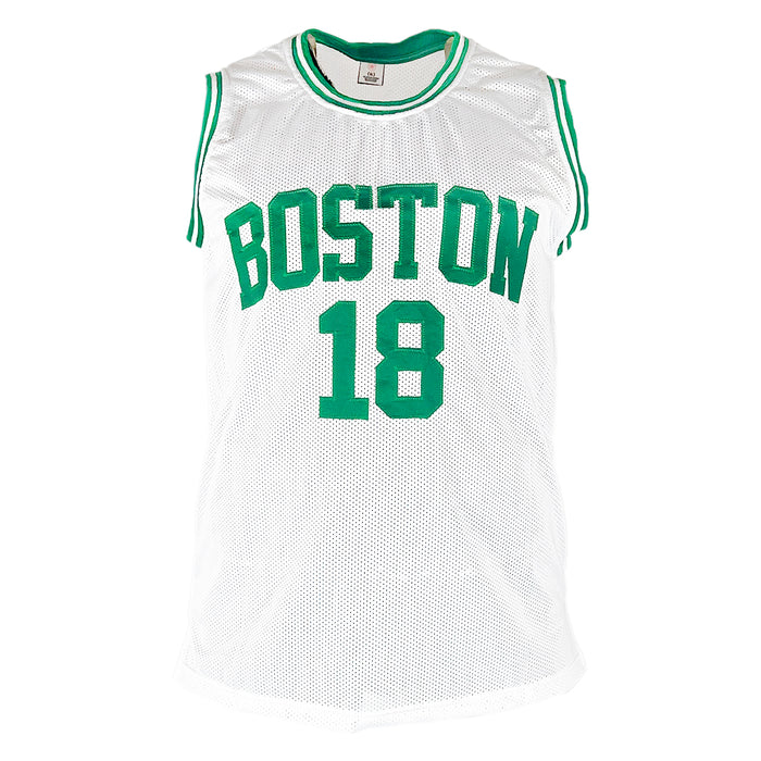 Dave Cowens Signed Boston Pro White Basketball Jersey (JSA)