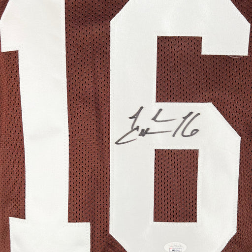 Josh Cribbs Signed Cleveland Brown Football Jersey (JSA)