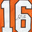 Josh Cribbs Signed Cleveland Orange Football Jersey (JSA)