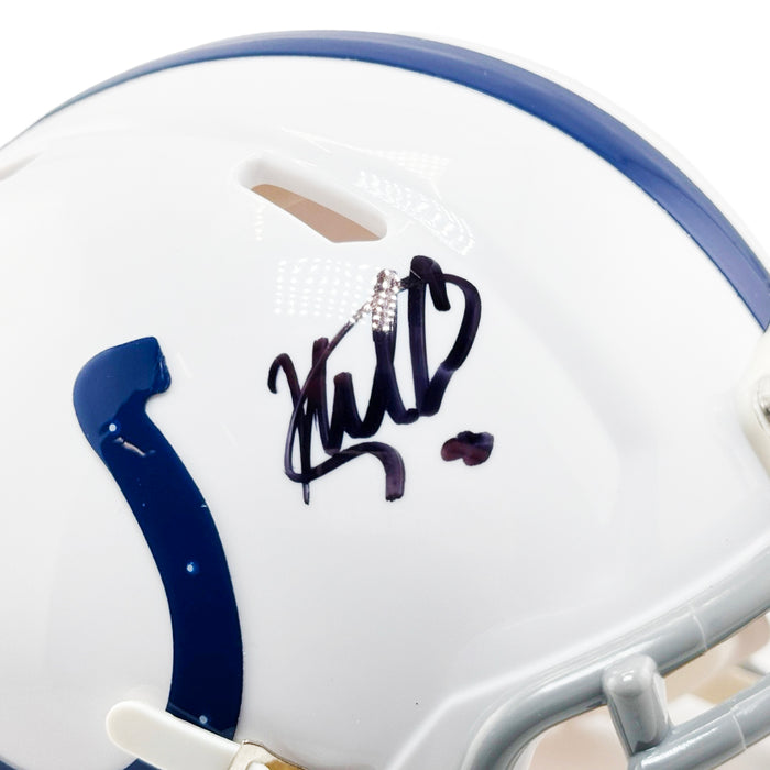 Nick Cross Signed Indianapolis Colts Speed Mini Football Helmet (JSA) — RSA
