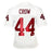 John David Crow Signed 57 Heisman Inscription Texas A&M College White Football Jersey (JSA)