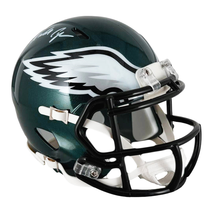 Randall Cunningham Signed Philadelphia Eagles Speed Mini Football Helm — RSA