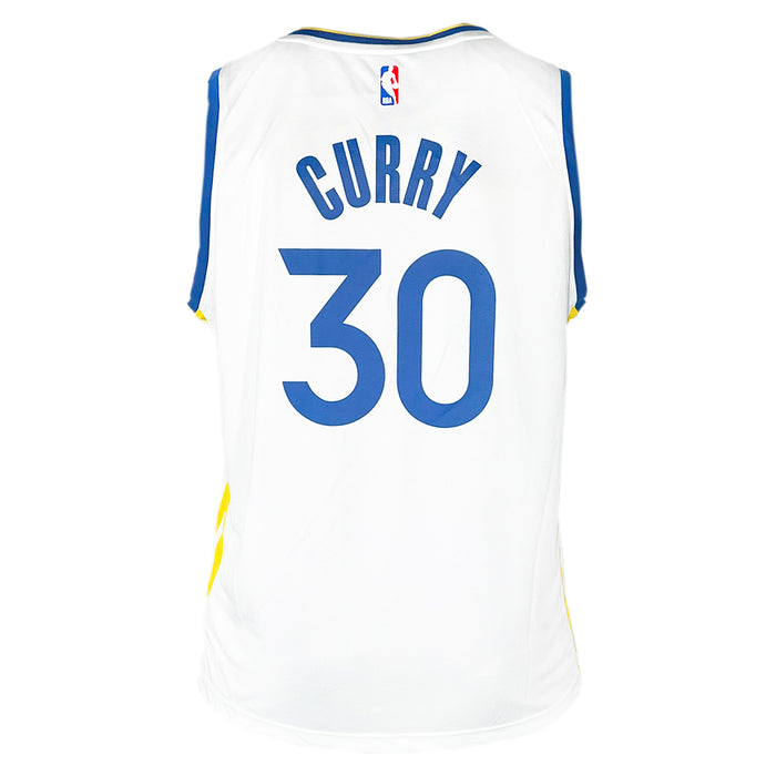 Steph Curry Authentic Golden State Warriors White Large Unsigned Fanatics Basketball Jersey