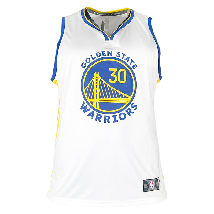 Steph Curry Authentic Golden State Warriors White Large Unsigned Fanatics Basketball Jersey