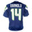 Sam Darnold Signed Seattle Navy Football Jersey (Beckett)