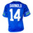 Sam Darnold Signed Seattle Blue Football Jersey (Beckett)