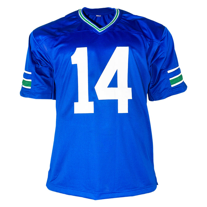 Sam Darnold Signed Seattle Blue Football Jersey (Beckett)