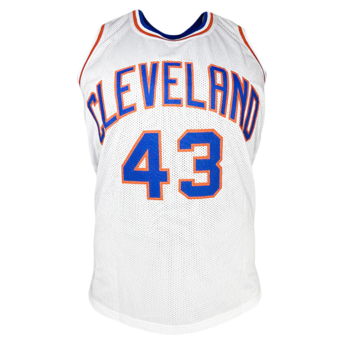 Brad Daugherty Signed Cleveland White Basketball Jersey (JSA)